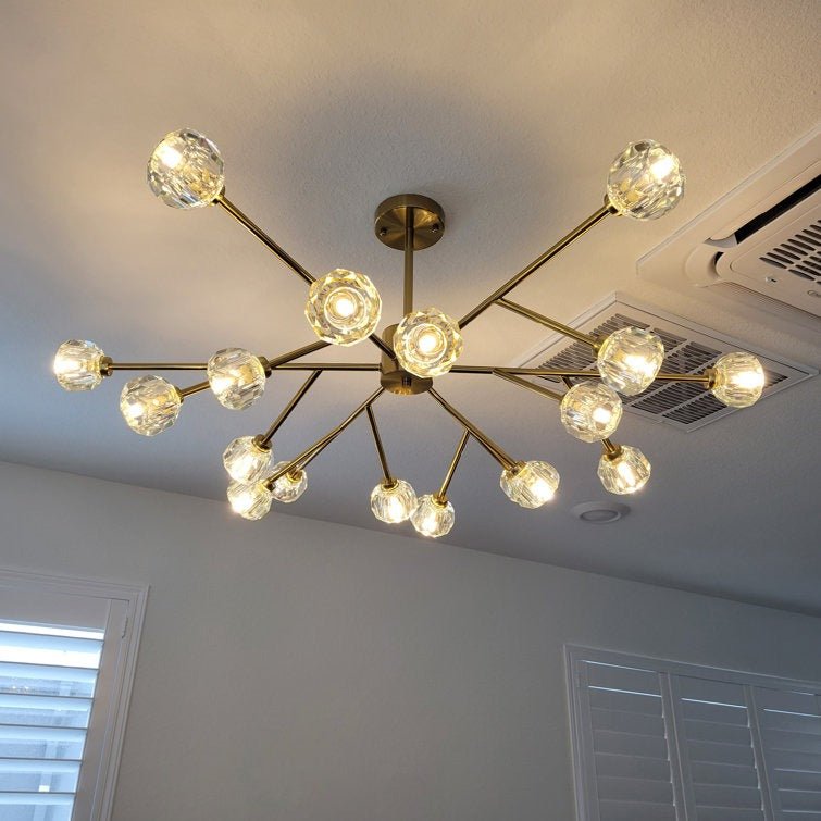 18 - Light Sputnik Chandelier with LED Bulbs - From Where - 