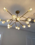 18 - Light Sputnik Chandelier with LED Bulbs - From Where - 