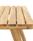 Solid Acacia Wood Coffee Table