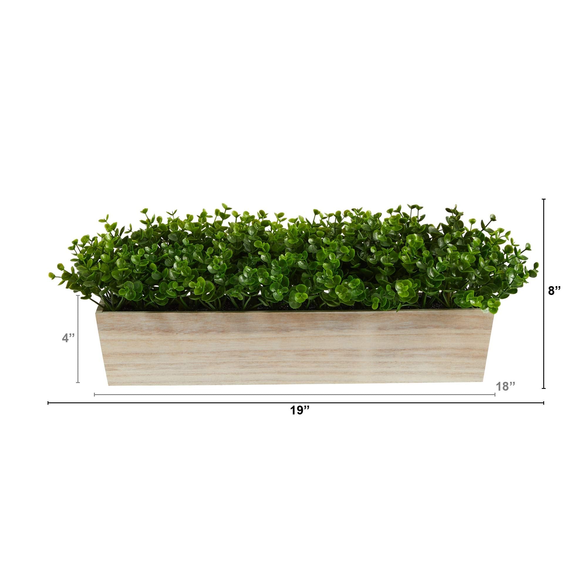 19" Eucalyptus Artificial Plant - From Where - 