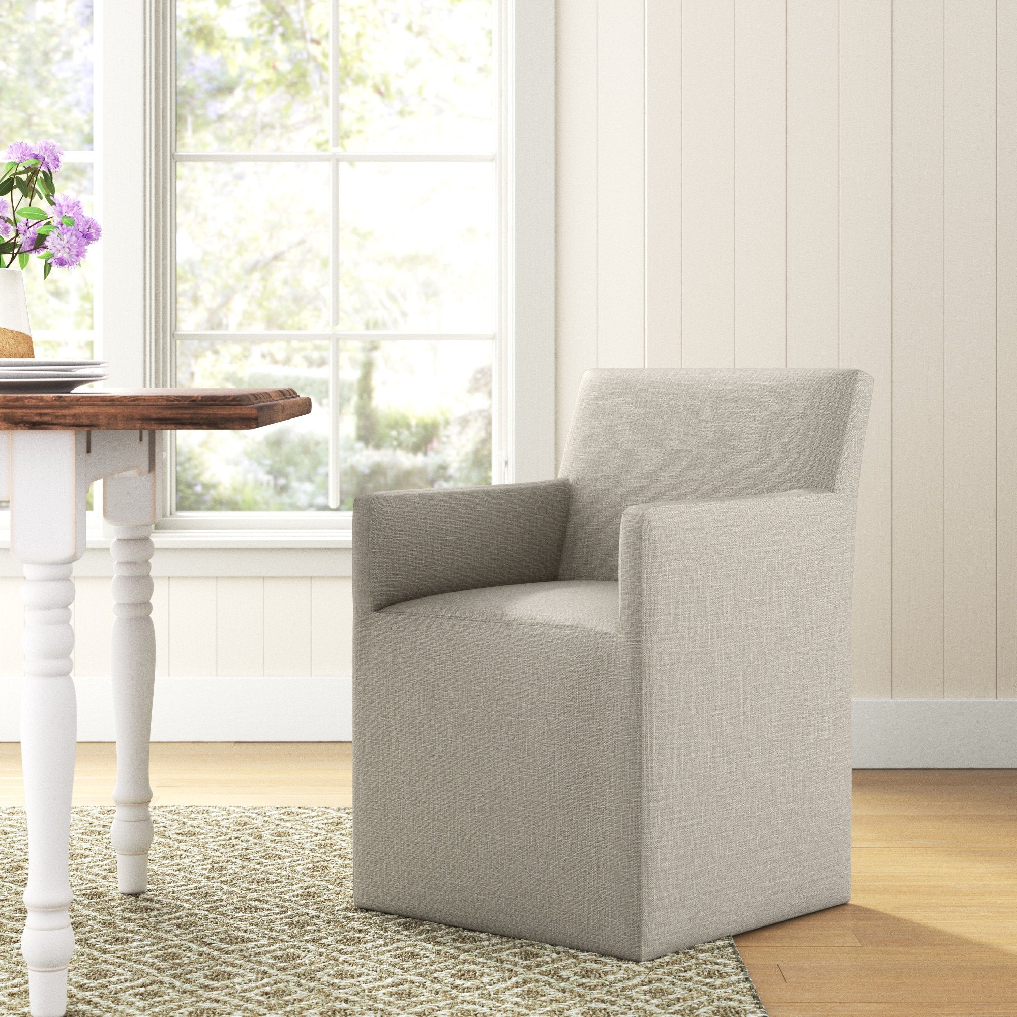 19'' H Upholstered Armchair - From Where - 