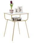 19'' W Metal Nightstand - From Where - 