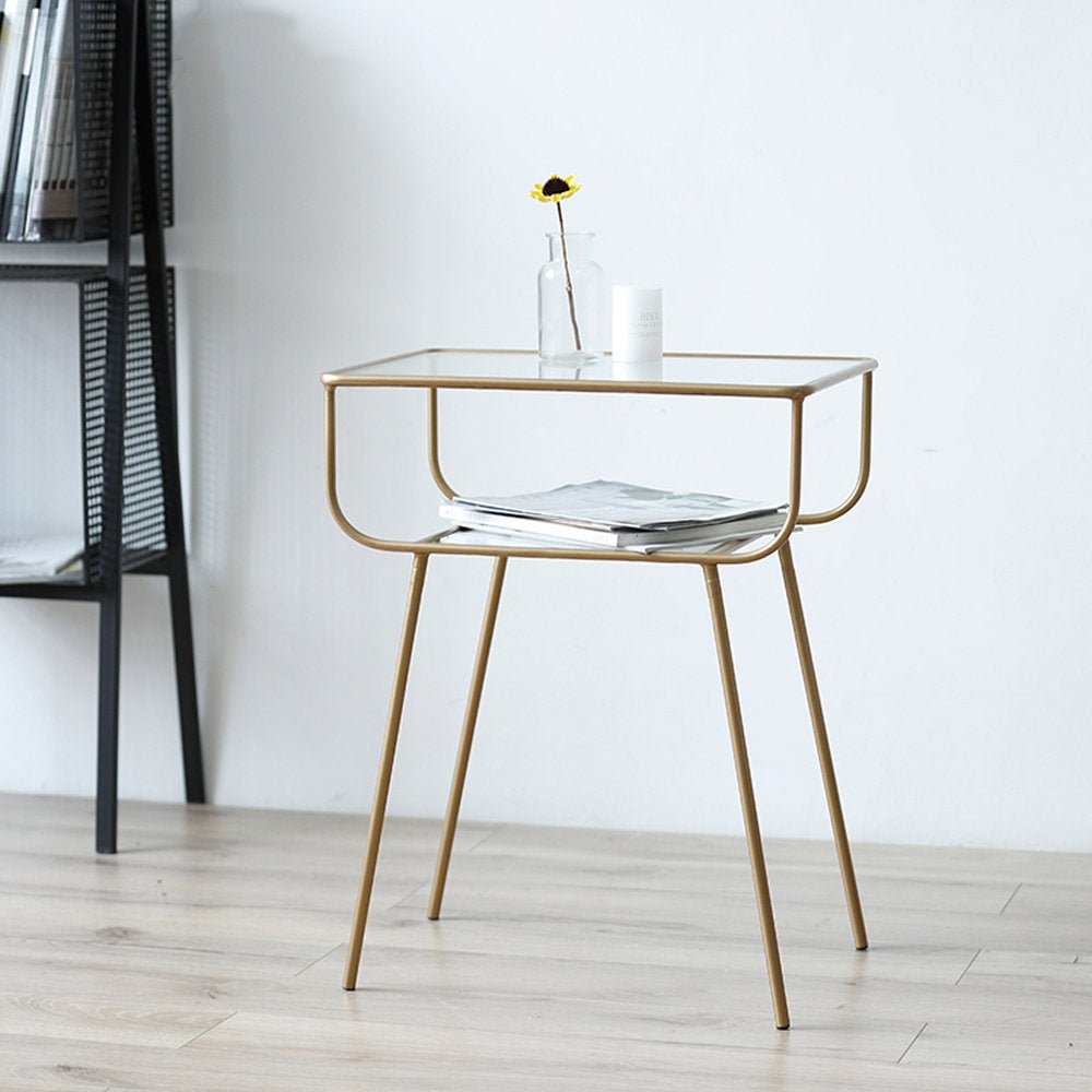 19'' W Metal Nightstand - From Where - 