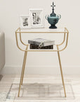 19'' W Metal Nightstand - From Where - 