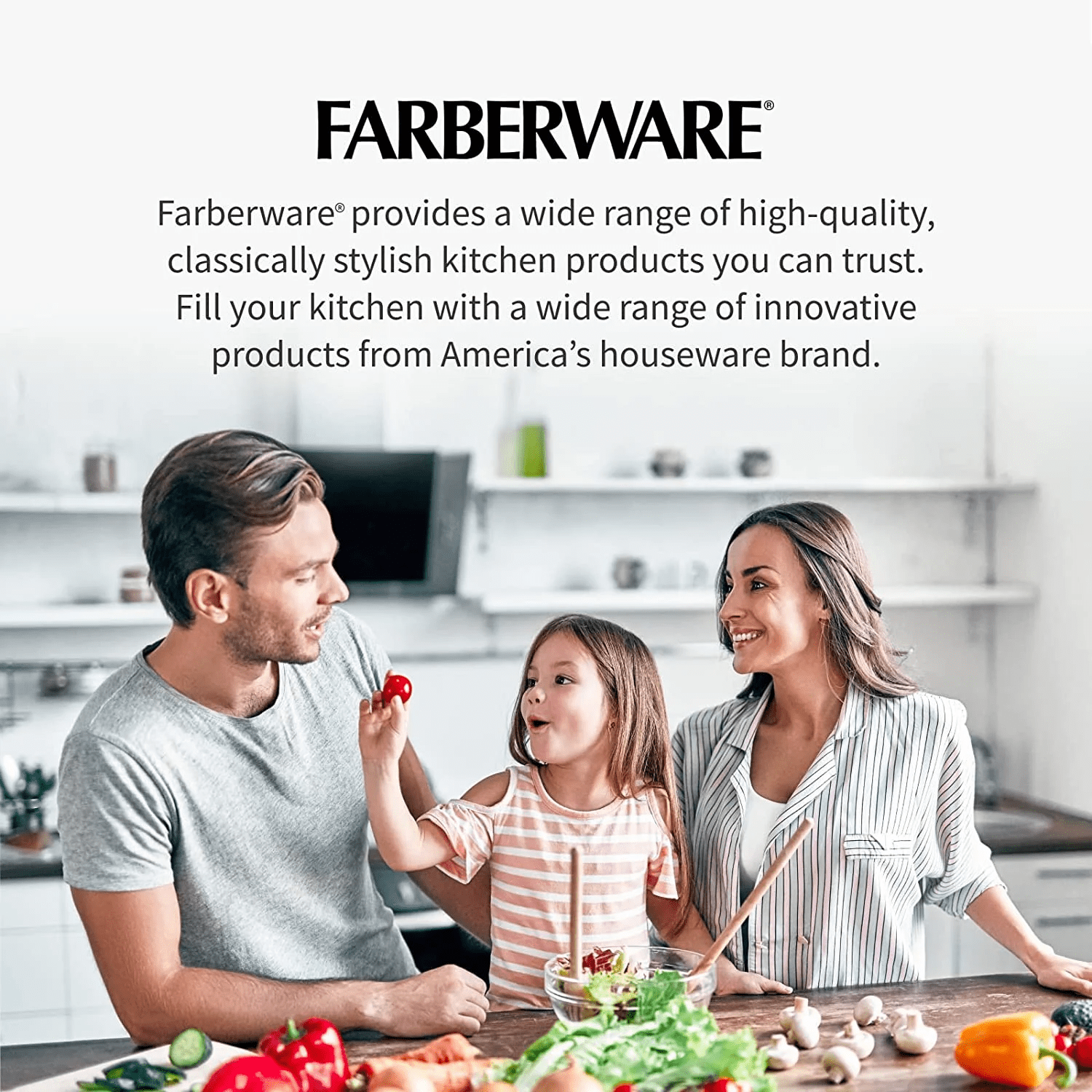 Farberware 15-piece Stamped Stainless Steel Knife Block Set
