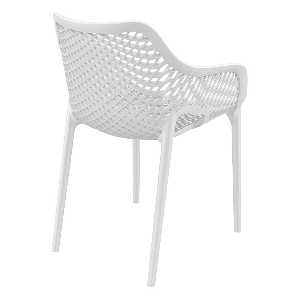 Compamia Air XL Outdoor Patio Dining Arm Chair in Orange