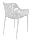 Compamia Air XL Outdoor Patio Dining Arm Chair in Orange