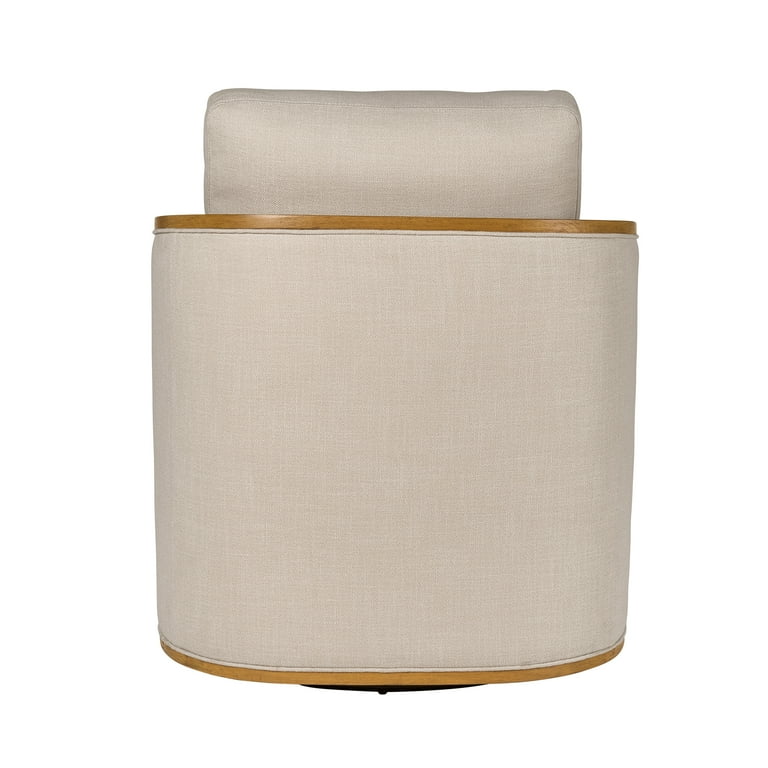 Better Homes & Gardens Windsor Swivel Accent Chair, Cream