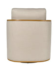 Better Homes & Gardens Windsor Swivel Accent Chair, Cream