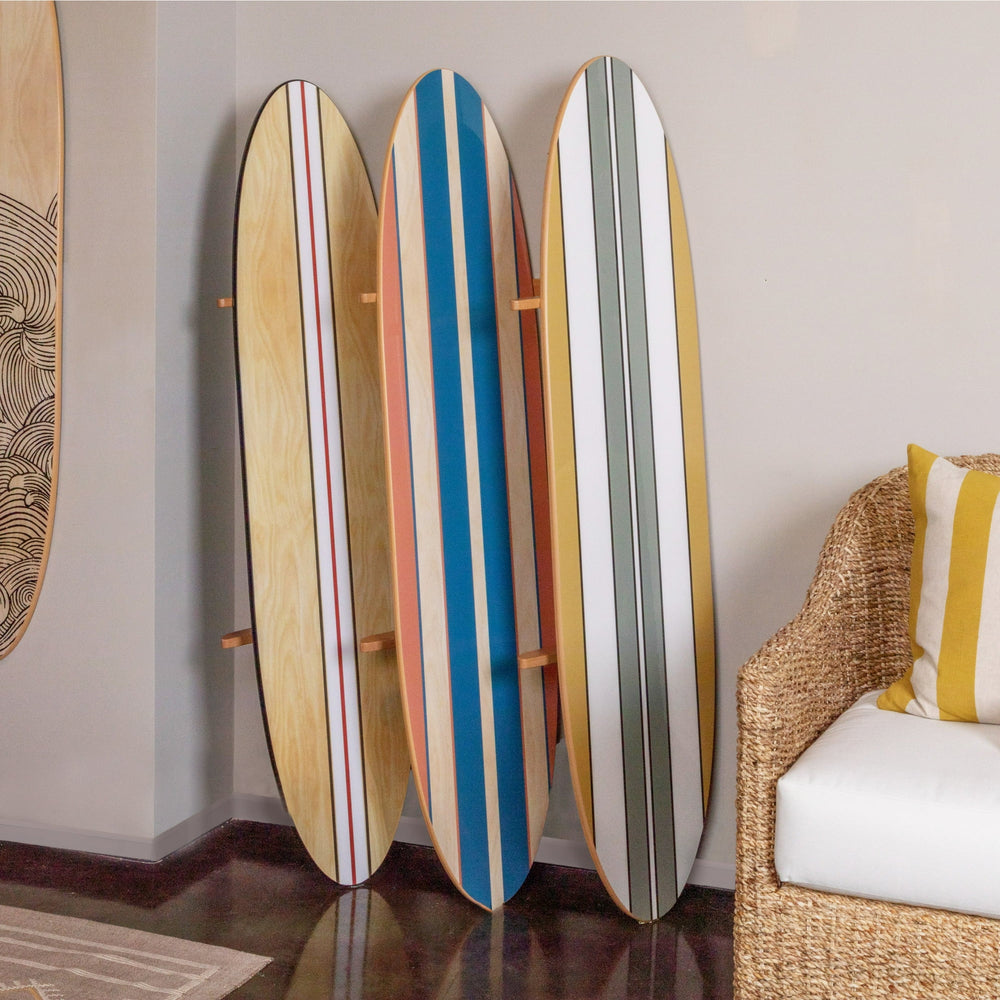 Coastal Decorative Surfboard Wall Decor