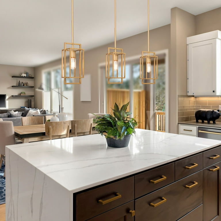 https://www.walmart.com/ip/LNC-Antique-Gold-Modern-Contemporary-1-Light-Square-Pendant-Kitchen-Island-Light/968997720