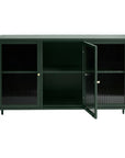 Contemporary Glass & Metal Sideboard