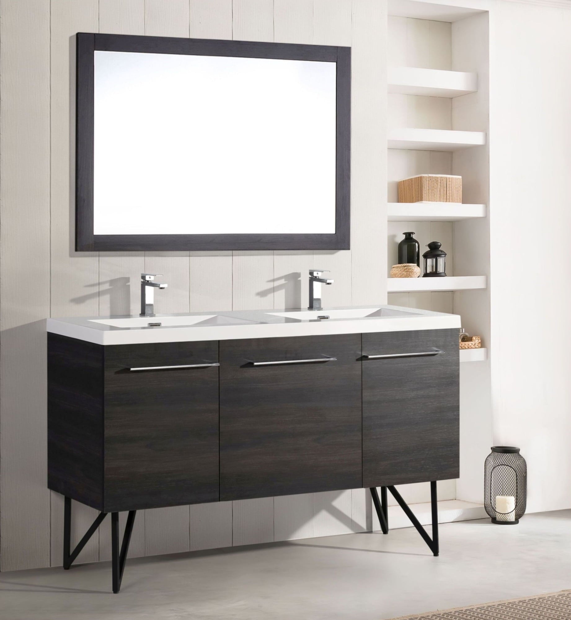 2 - Door Freestanding Bathroom Vanity - From Where - 