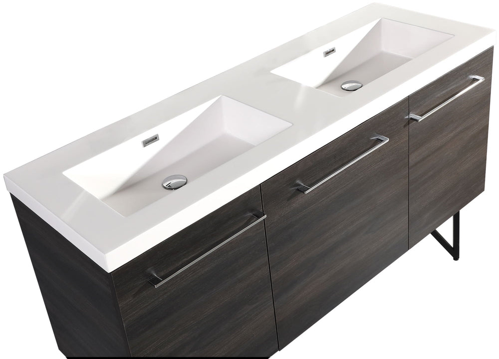 2 - Door Freestanding Bathroom Vanity - From Where -