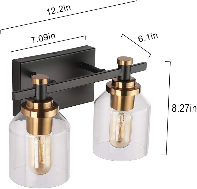 2 - Light Industrial Vanity Light - From Where - 