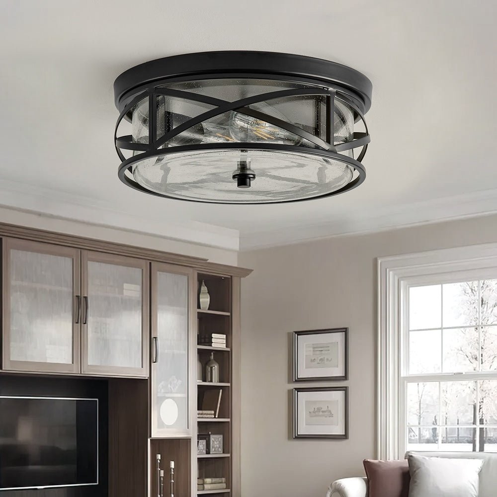 2 - Light Metal Frame Ceiling Light - From Where - 