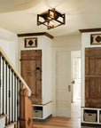 2 - Light Square Ceiling Light - From Where - 