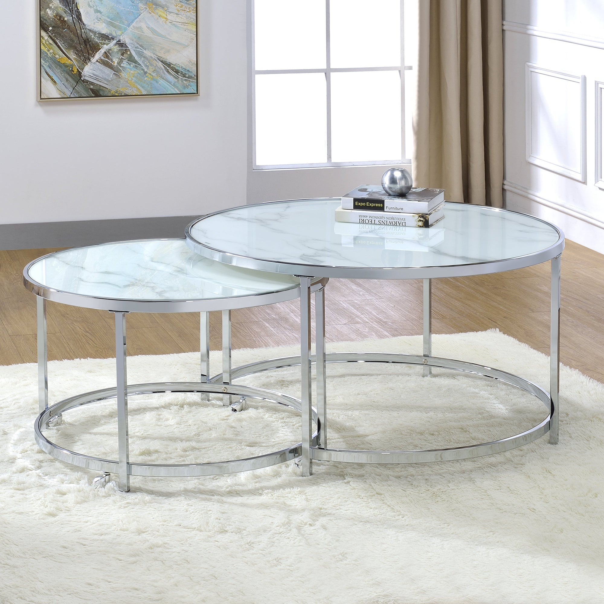 2 Nesting Coffee Table Sets - From Where - 