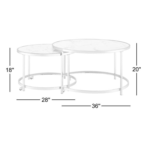 2 Nesting Coffee Table Sets - From Where - 