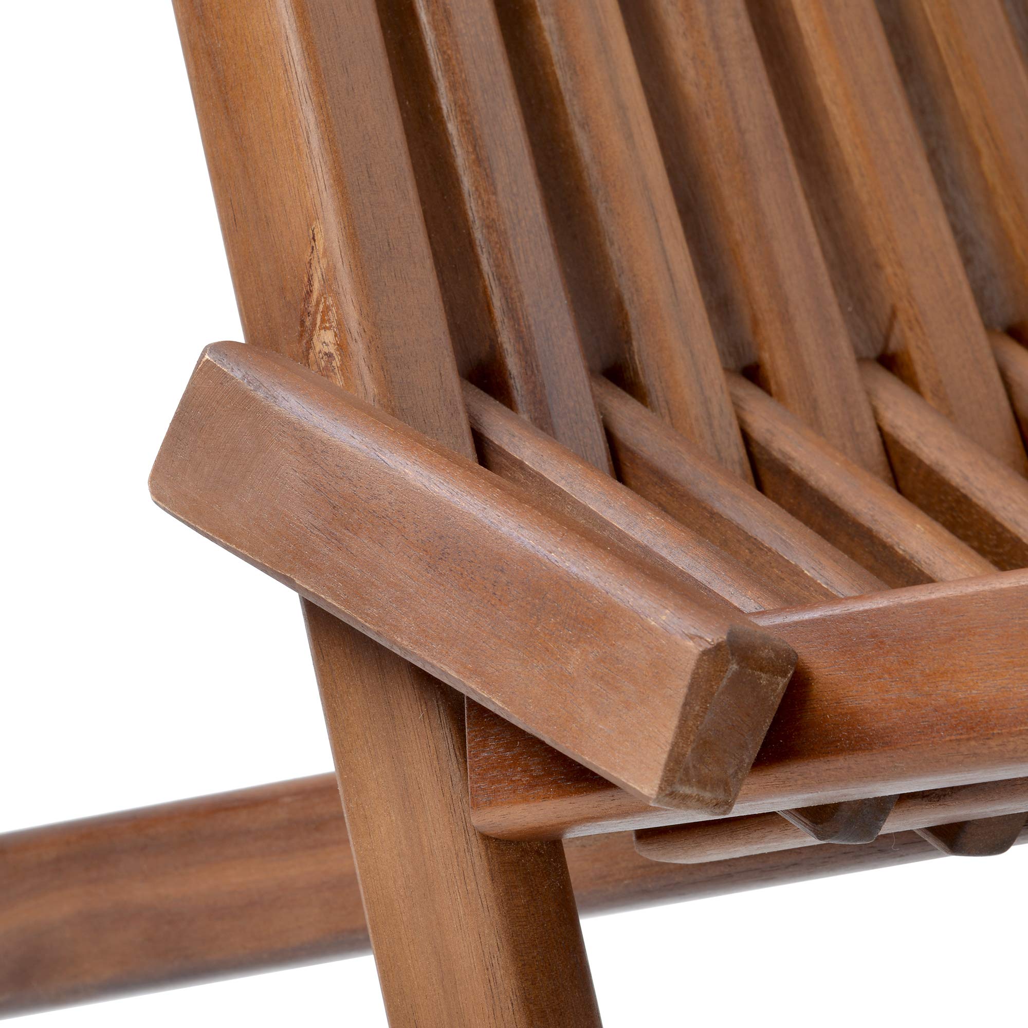 2 - Pack Acacia Folding Chairs - From Where - 
