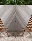 2 - Pack Acacia Folding Chairs - From Where - 