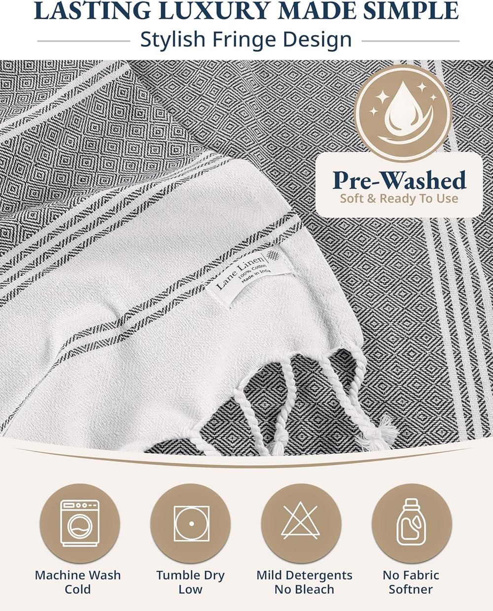 2 Pack Beach Towels Oversized - From Where Finds -