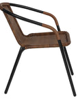 2 Pack Brown Rattan Chairs - From Where - 