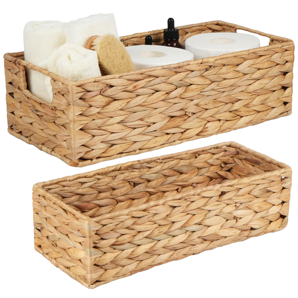 2 Pack Water Hyacinth Toilet Paper Basket - From Where - 