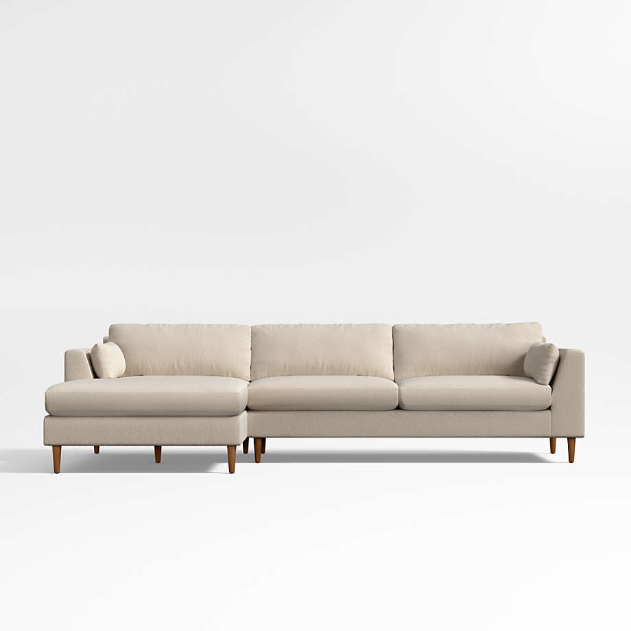 2-Piece Chaise Sectional Sofa - From Where Finds -