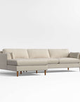 2 - Piece Chaise Sectional Sofa - From Where - 