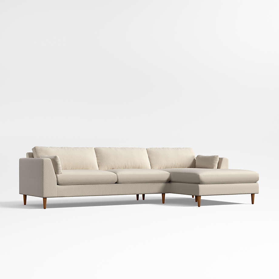 2-Piece Chaise Sectional Sofa - From Where Finds -