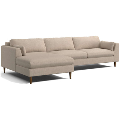 2-Piece Chaise Sectional Sofa