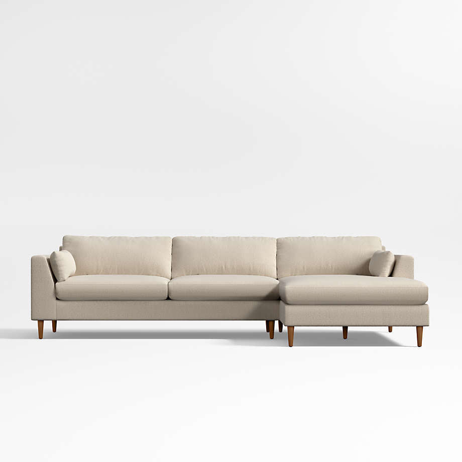 2-Piece Chaise Sectional Sofa - From Where Finds -