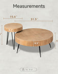 2 - Piece Farmhouse Coffee Table Set - From Where - 