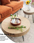 2 - Piece Farmhouse Coffee Table Set - From Where - 