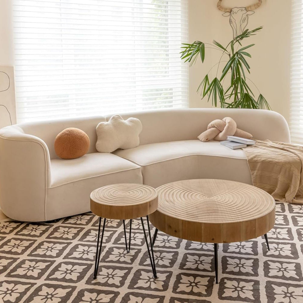 2 - Piece Farmhouse Coffee Table Set - From Where - 