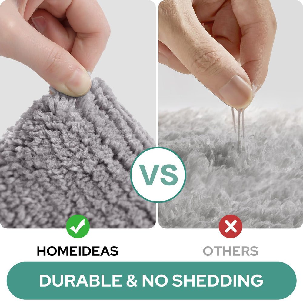 2 - Piece Microfiber Bathroom Rugs - From Where - 