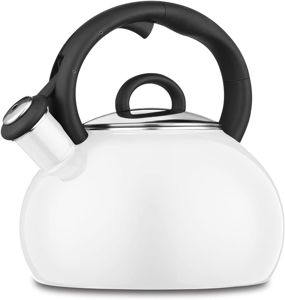 2 Quart Enamel Teakettle - From Where - 