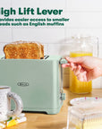 2 Slice Toaster in Sage - From Where - 