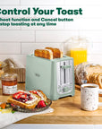 2 Slice Toaster in Sage - From Where - 