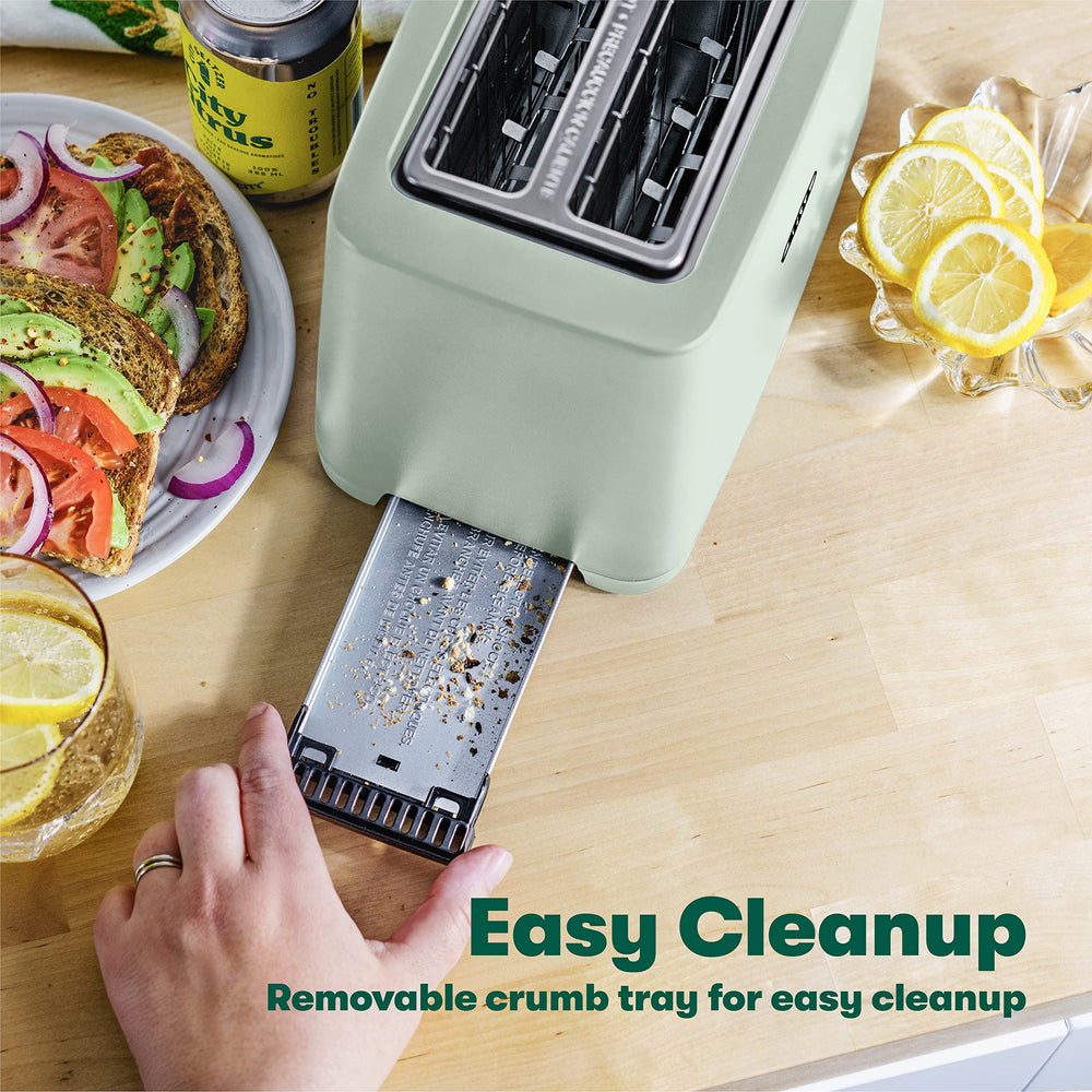 2 Slice Toaster in Sage - From Where - 