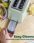 2 Slice Toaster in Sage - From Where - 