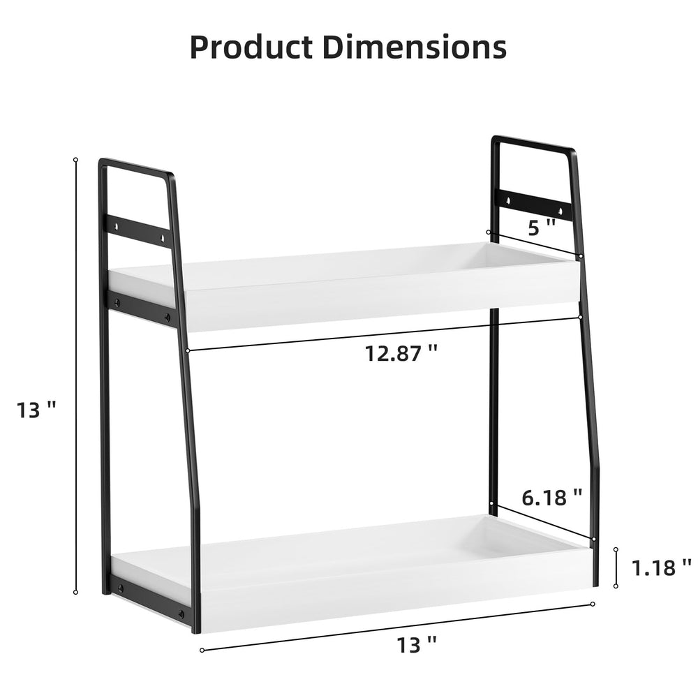 2 - Tier Bathroom Counter Organizer - From Where - 