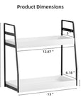 2 - Tier Bathroom Counter Organizer - From Where - 