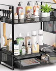 2 - Tier Bathroom Counter Organizer - From Where Finds - 