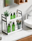 2-Tier Bathroom Counter Organizer - From Where Finds -