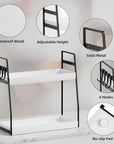 2 - Tier Bathroom Counter Organizer - From Where - 