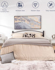 2 - Tier Bedside Table with Drawer - From Where - 