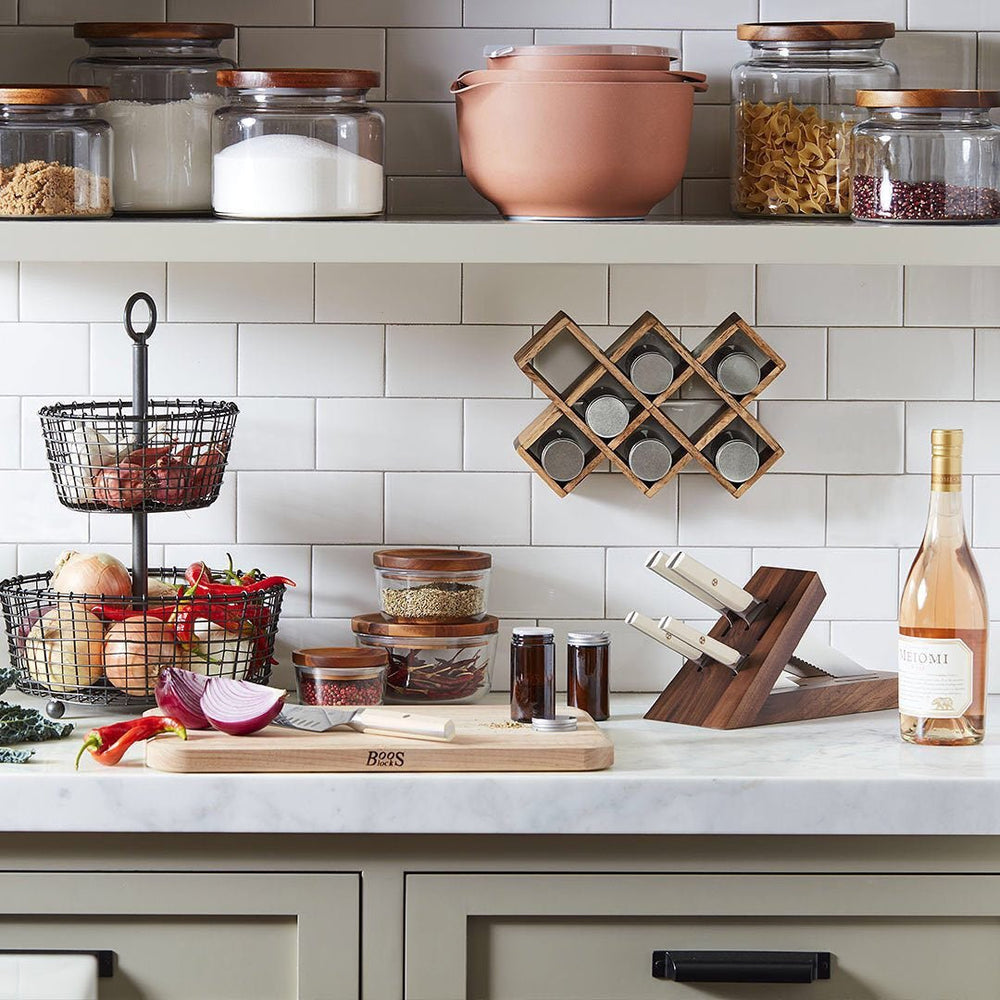 2 - Tier Iron Fruit Basket - From Where - 