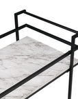 2 - Tier Rolling Bar & Serving Cart - From Where - 